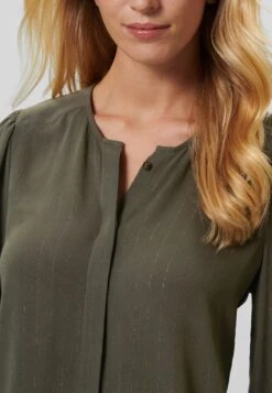 ELEGANTE USE - Bluse - Dunkelolivgrün/goldfarben -Madeleine Mode 007c728efdb84d85b59eec8b5541423f