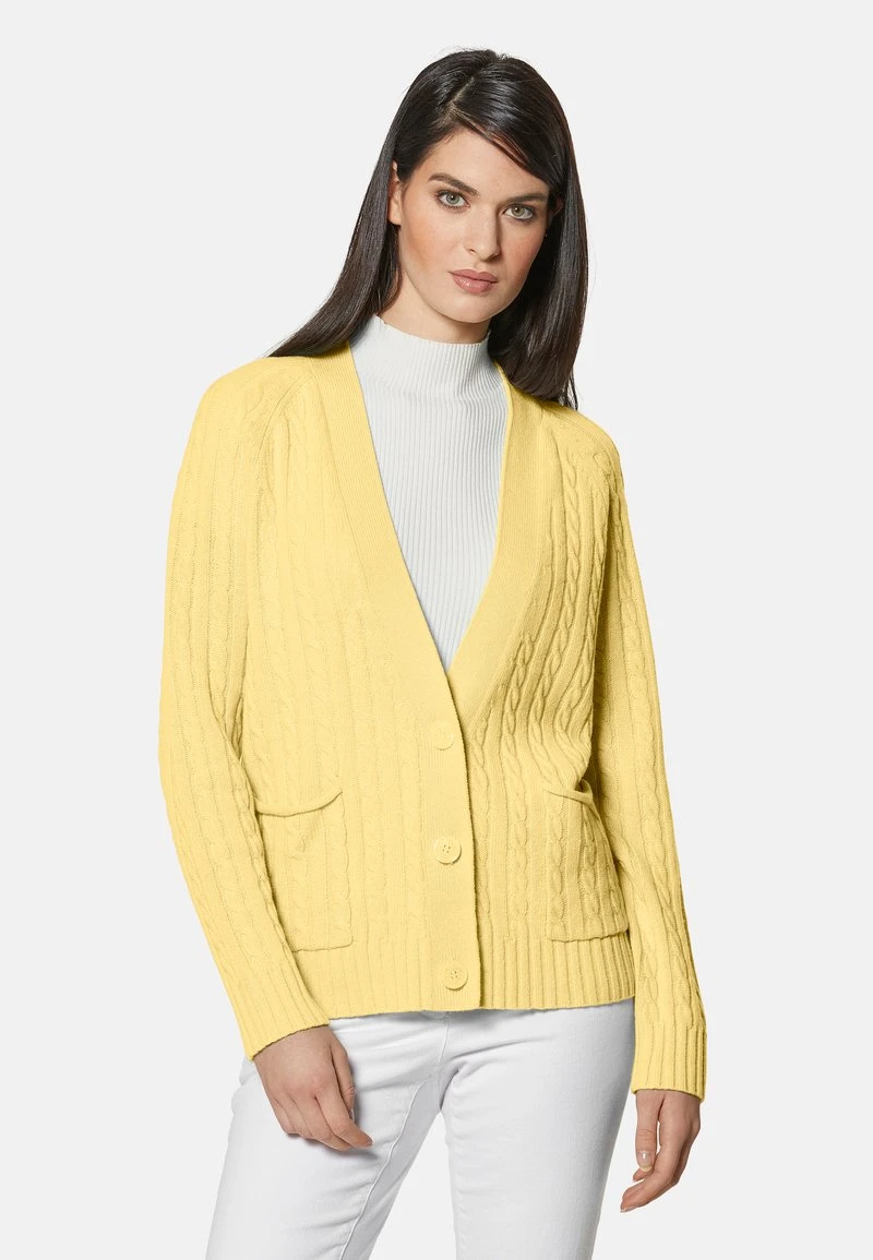 IN ANGESAGTEN FARBEN - Strickjacke - Vanille 3 IN ANGESAGTEN FARBEN - Strickjacke - Vanille