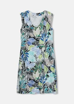 Strandkleid Aus Softem Viskose-Stretch Schwarz / Indigoblau / Multicolor -Madeleine Mode 01d988e3fbfc7a8bfa43eb2654e1dbff