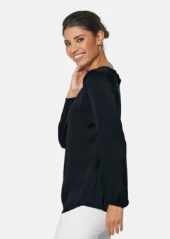 Bluse Schwarz -Madeleine Mode 028237a5ab4ae0017c32be945b94aec0