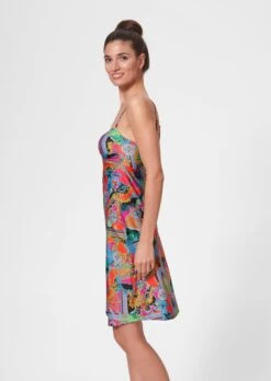 Strandkleid Schwarz / Multicolor 12 Strandkleid Schwarz / Multicolor -Madeleine Mode 031fa815d2ee917277597394ef86efde