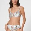 MIT FLORALEM PRINT - Bikini - Weiß Multicolor -Madeleine Mode 050489c220034195b884c8b388db8685