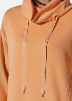 Sweatshirtkleid Pfirsich -Madeleine Mode 084000c54b1f8b667b7c97ef6cbd77b1