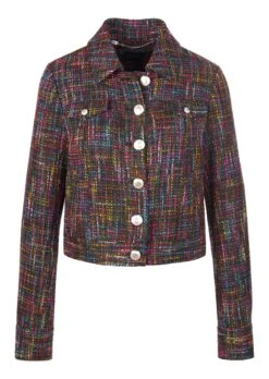 Jacke Schwarz / Multicolor -Madeleine Mode 099cc4633dcd380d00c2ad5b63513d5f