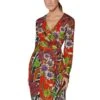 Kleid Blutorange / Multicolor -Madeleine Mode 0c3d311452d00d872603dfd9ef2a747e