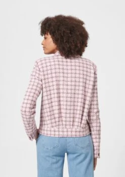 Tweedjacke Mit Hemdkragen Eisrose / Multicolor -Madeleine Mode 0cae52fc15e32ddc0091ca1e15700906