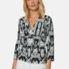 MIT SNAKEPRINT UND 3/4-ÄRMEL - Langarmshirt - Black -Madeleine Mode 0d5e16f3c19640ccb4ccf4fb6272b768
