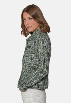 Leichte Jacke - Oliv Multicolor -Madeleine Mode 0fa4018f083049bb82bae86541c2f3e3