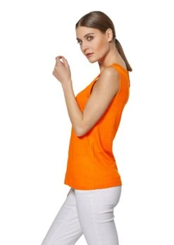 Ärmelloses Leinentop Mit Spitzenbesatz Mango -Madeleine Mode 0fb86012dacf03db252dce5bccee28c0