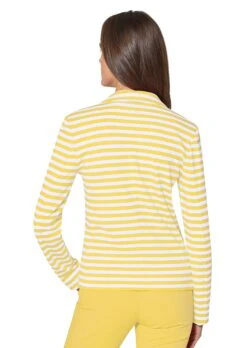 Ringelblazer Gelb / Wollweiß -Madeleine Mode 1071e78c699856b0230670c365947e8d