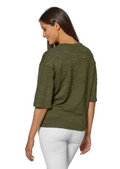 Shirt Mit 3 D-Effekt Khaki 11 Shirt Mit 3 D-Effekt Khaki -Madeleine Mode 11c47658b68b067a832908088387f69d