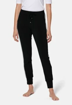 Jogginghose - Schwarz Weiß