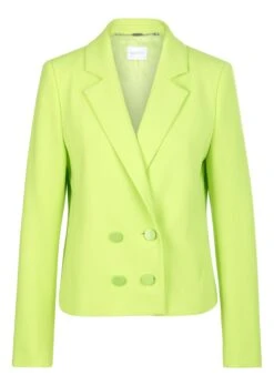 Blazer In Trendiger Boxy-Form Limonengrün -Madeleine Mode 14ca7c268d4e163b9df399774ff68dbe