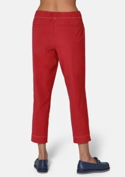 Verkürzte Jogg-Pants Salsarot -Madeleine Mode 163dbbded739d0332de784a51283f1ef