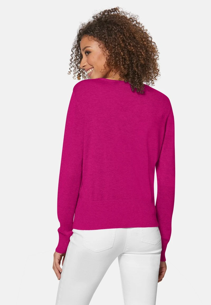 Strickjacke - Orchideenpink 5 Strickjacke - Orchideenpink – Bild 3