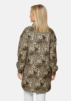 Wendejacke In Modischem Oversize-Look Sand / Multicolor -Madeleine Mode 1a87638f89f5a9f7470cc0914d44e063