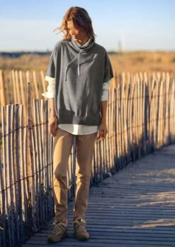 Highwaist-Jeans Aus Power-Stretch Macadamia -Madeleine Mode 1b5f62613e76627b2d1d131cba070503