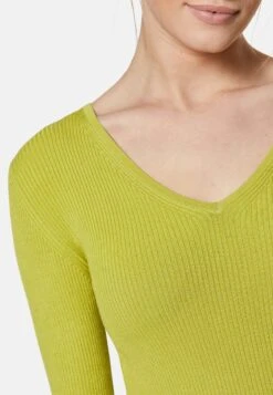 SCHLANKER MIT 3/4-ÄRMELN - Strickpullover - Pistazie -Madeleine Mode 1bbc721b36ab443faac0479f49b74188