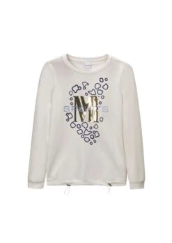 Sweatshirt Creme / Multicolor -Madeleine Mode 1c804c2d9b533591e10d8fc132c1c042
