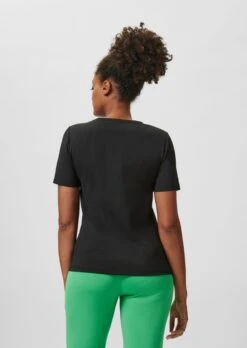 Kurzarmshirt Mit M SPORTS-Applikation Schwarz -Madeleine Mode 1ce19b2f225202940f84973ccb47eaa6