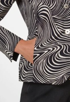 Blazer - Schwarz Wollweiß -Madeleine Mode 1d090c2dc5614257bd5386358d518012