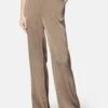 Satin-Hose In Feinfließender Glanz-Qualität Taupe