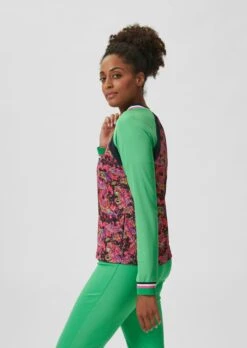 Sportjacke Mit Paisleymuster Hellsmaragd / Multicolor -Madeleine Mode 1f4062d30404e2fe0ae5f5b8f59a42b3