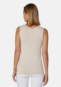 Tanktop Taupe -Madeleine Mode 1f55066847b2148eaa23c38092510c67