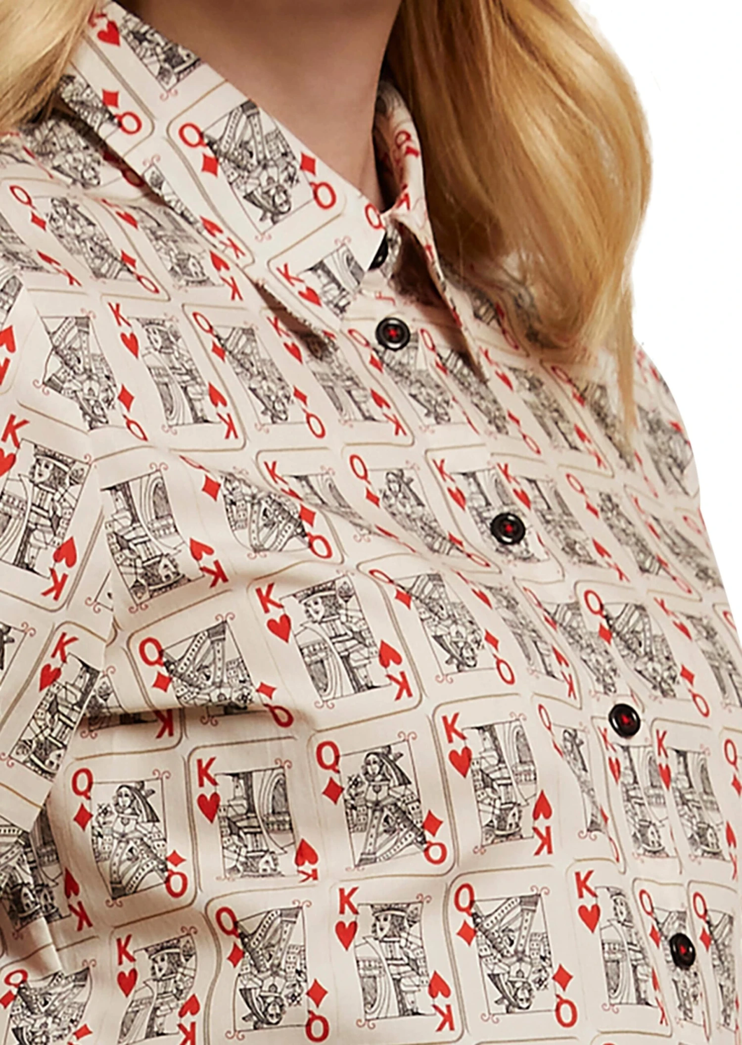 Bluse Weiß / Multicolor 7 Bluse Weiß / Multicolor – Bild 5