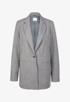 Kurzmantel - Hellgrau Melange -Madeleine Mode 22aff4be4bfb4254a2c5fe18b0913ab1