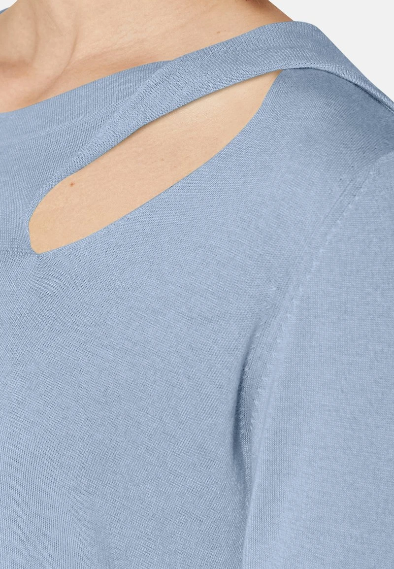 3/4 ÄRMELN - Strickpullover - Himmelblau 7 3/4 ÄRMELN - Strickpullover - Himmelblau – Bild 5