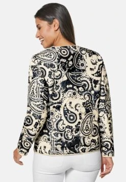 WENDE MIT PAISLEYDRUCK - Daunenjacke - Champagner Schwarz 10 WENDE MIT PAISLEYDRUCK - Daunenjacke - Champagner Schwarz -Madeleine Mode 22fb649c041243fca6a7facf907e42e3