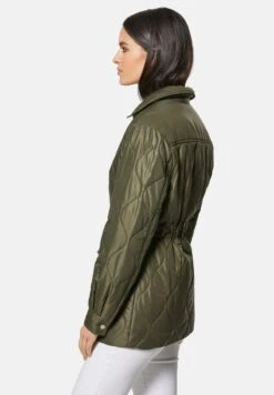 MIT TAILLENZUG - Wintermantel - Khaki -Madeleine Mode 23215681536743ed89298e311d39d236