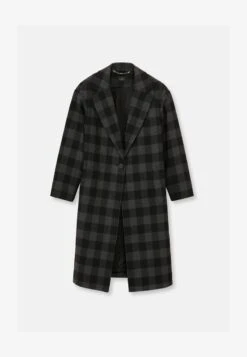 Klassischer Mantel - Grau/anthrazit -Madeleine Mode 25ed329362a24d769f3f747d2327311b