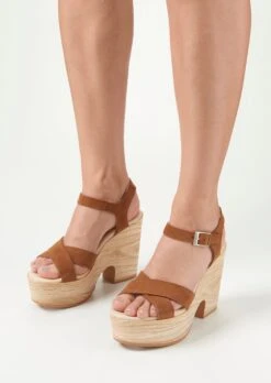Sandalette Cognac -Madeleine Mode 2b659971d82fc68a51605782cb36c8c7