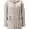 Taillierter Parka Mit Kapuze Helltaupe -Madeleine Mode 300b56e4ae0586149041c28e958dd9a6