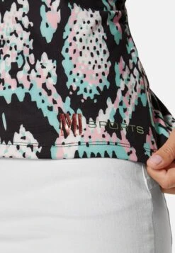 MIT SNAKEPRINT UND 3/4-ÄRMEL - Langarmshirt - Black -Madeleine Mode 30e4eee1190c41728d4e07e93476e064