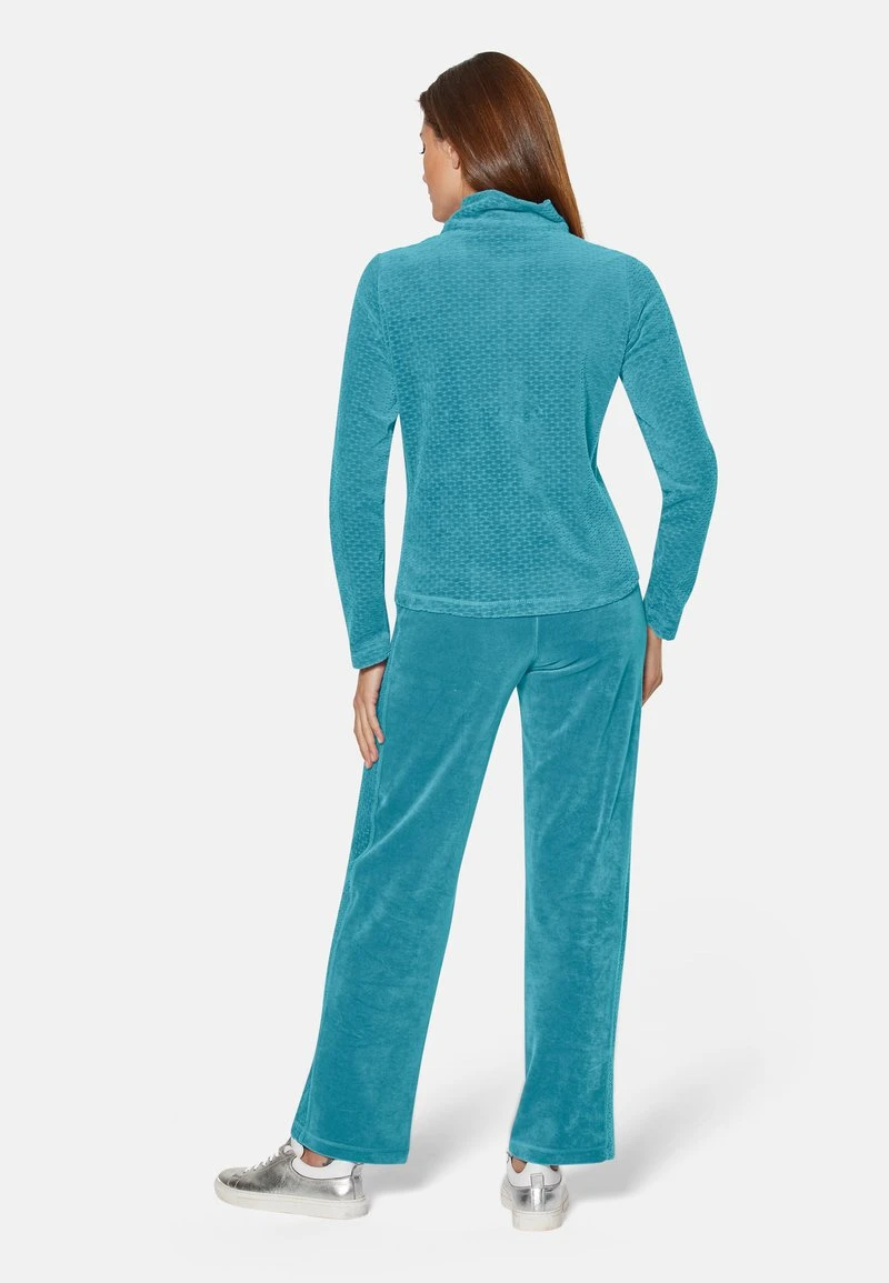 Nachtwäsche Set - Topasblau 3 Nachtwäsche Set - Topasblau – Bild 2