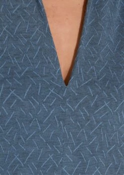 Strukturshirt Stahlblau / Melange -Madeleine Mode 315203f261be7d1ed135f41074a4b600