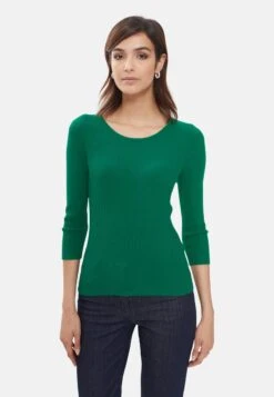 3/4-ÄRMEL - Strickpullover - Grün -Madeleine Mode 3241ba6b2619427b88039636131e0812 1