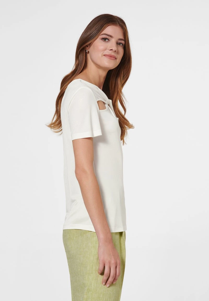 TALBOT RUNHOF KUZARM MIT CUT-OUTS UN - T-Shirt Print - Wollweiß 7 TALBOT RUNHOF KUZARM MIT CUT-OUTS UN - T-Shirt Print - Wollweiß – Bild 5