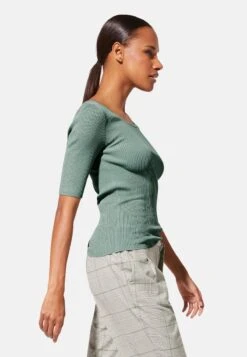 Mit Kurzen Ärmeln - T-Shirt Basic - Eiswasserblau 11 Mit Kurzen Ärmeln - T-Shirt Basic - Eiswasserblau -Madeleine Mode 3250eec41936413ea8585e64311a19e5