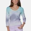 Langarmshirt - Wollweiß Multicolor -Madeleine Mode 34ef01b7c9b14ef69afb20a86801d0a6
