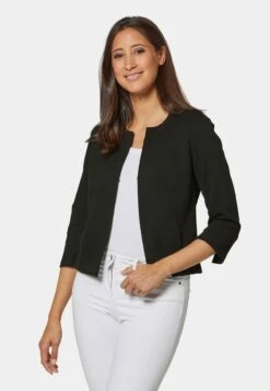 MIT STRUKTUR - Blazer - Schwarz