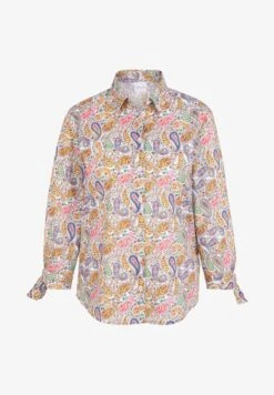 DRUCK MIT UNIKAT-MUSTER - Hemdbluse - Wollweiß Multicolor -Madeleine Mode 3715eb2884d1428faebfd8bd11a78ef4