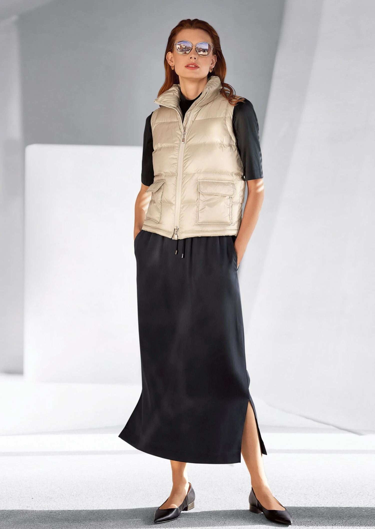 Kurze Steppweste Hellkies 9 Kurze Steppweste Hellkies – Bild 7