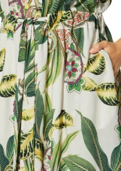 Kleid Wollweiß / Multicolor -Madeleine Mode 39fdde67755962ae1d928a62bf074862