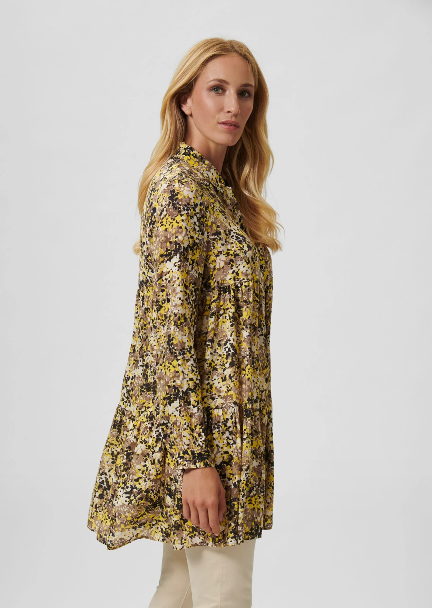 Hemd Zitronengelb / Weiß 6 Hemd Zitronengelb / Weiß – Bild 4