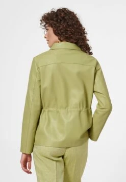 AUS LAMM - Lederjacke - Limettengrün -Madeleine Mode 3ba694e2dc324c7a887c81d0f8c61772