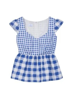Bluse Weiß / Indigoblau 14 Bluse Weiß / Indigoblau -Madeleine Mode 3c44e69b025c00847763d05c3c360ed3